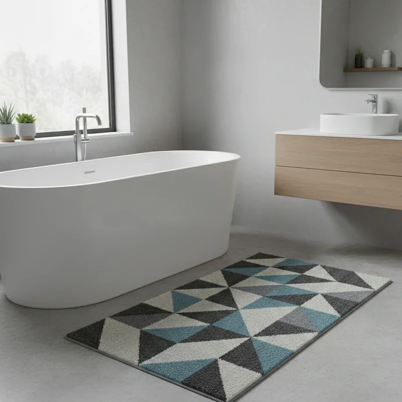 Modern Bathroom Rug Ideas
