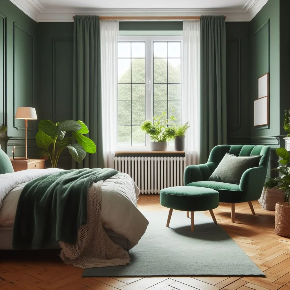 15 Refreshing Green Bedroom Ideas for Tranquility