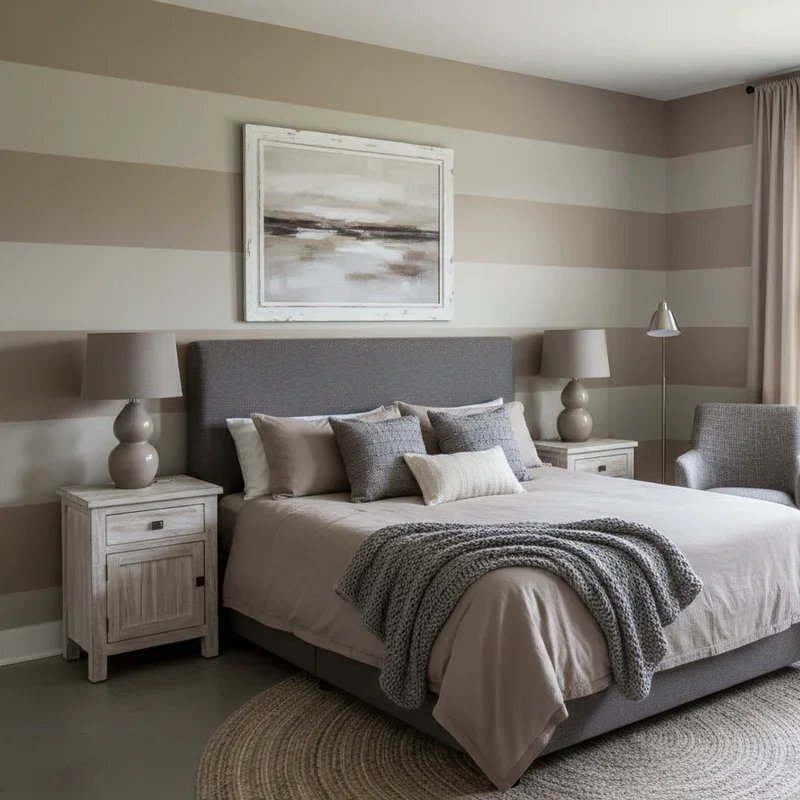Taupe and Grey Bedroom Ideas