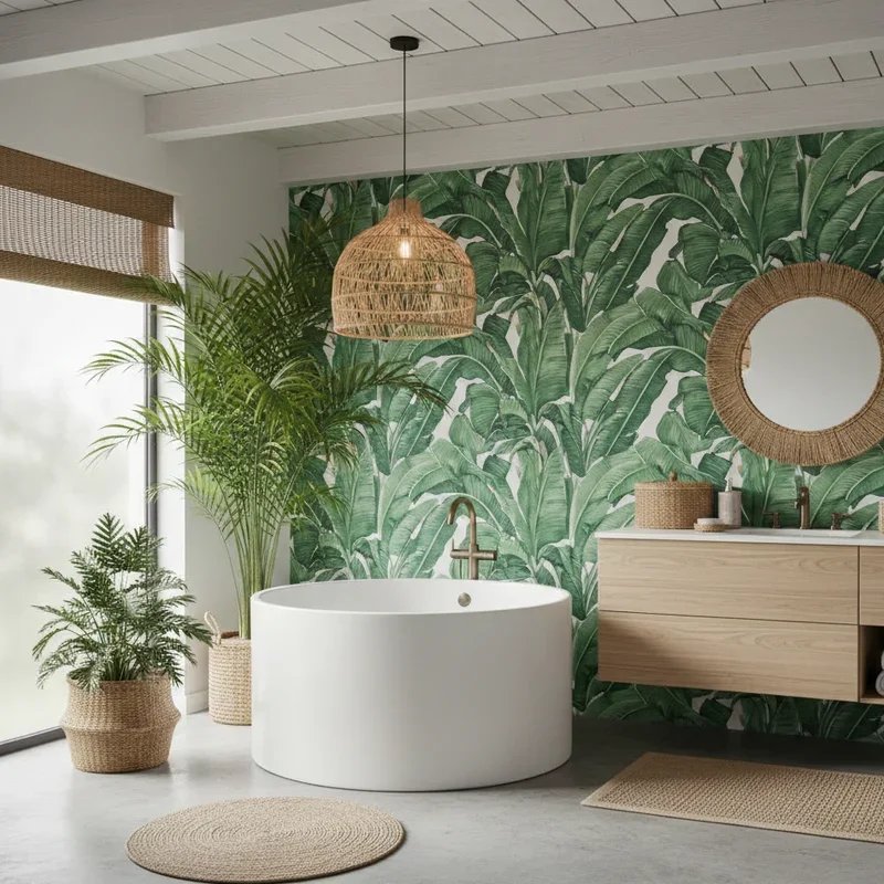 Tropical Bathroom Ideas