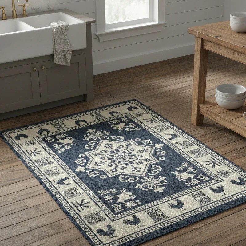 Farmhouse Kitchen Rug Ideas