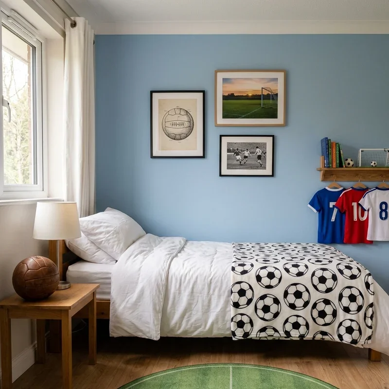 15 Football Bedroom Ideas to Create a Game Day Vibe