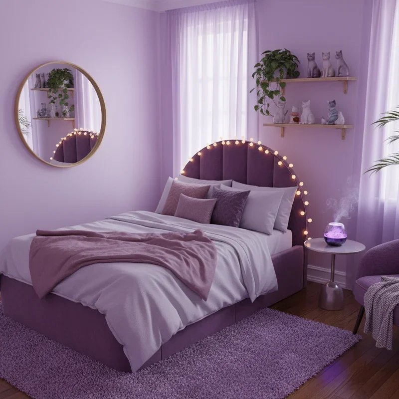 Cute Purple Room Ideas