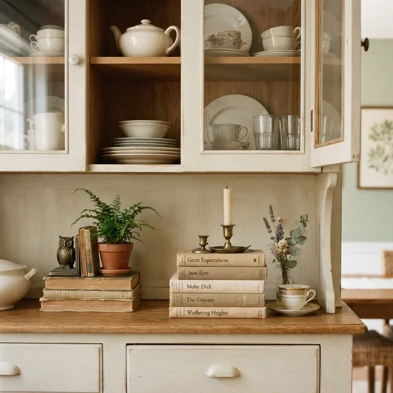 Dining Room Hutch Decor Ideas