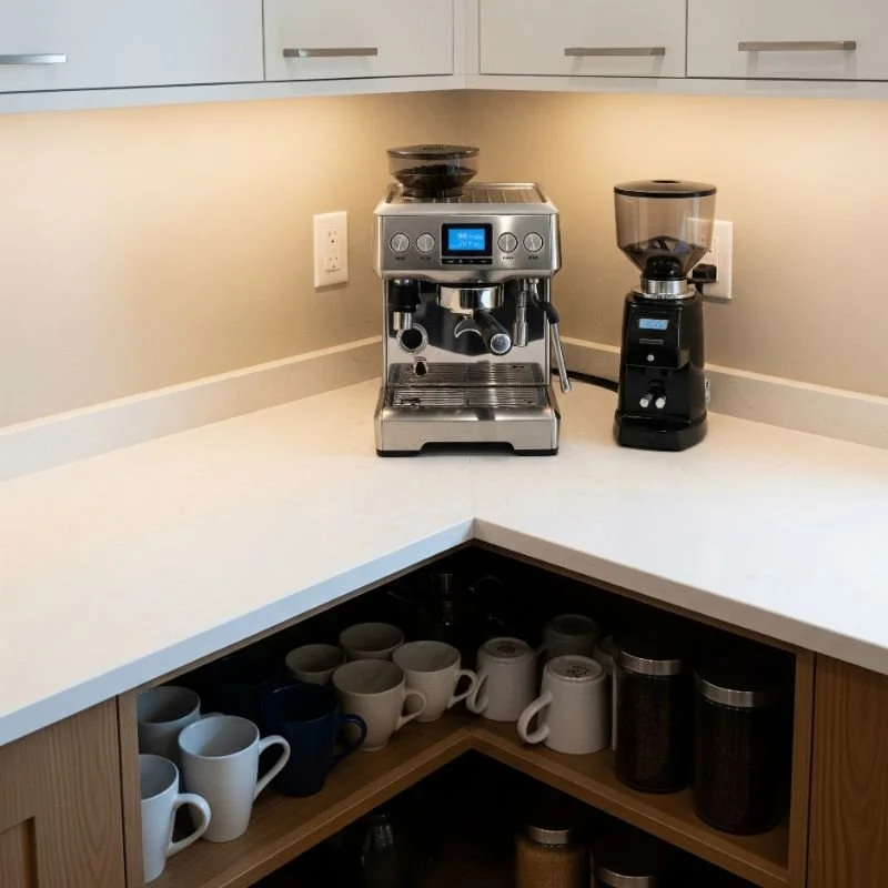 Coffee Bar Ideas for Kitchen