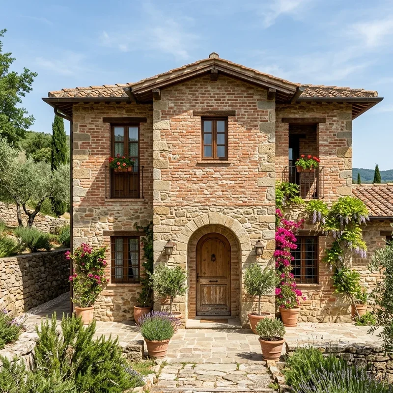 Brick and Stone House Ideas