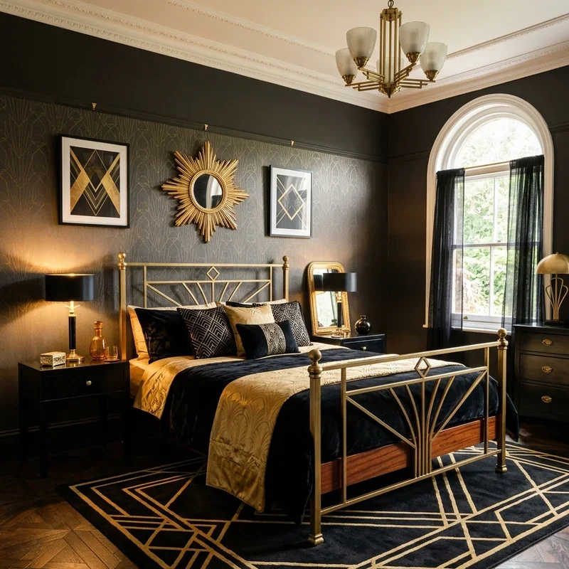 1920s Bedroom Ideas