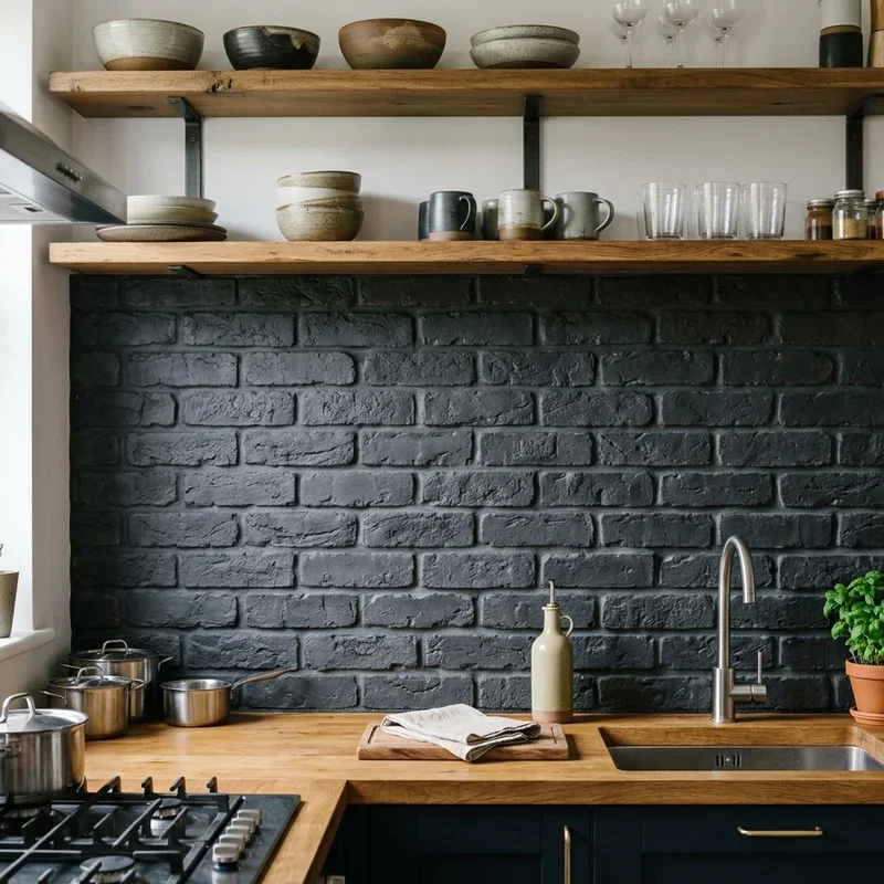 Brick Kitchen Backsplash Ideas