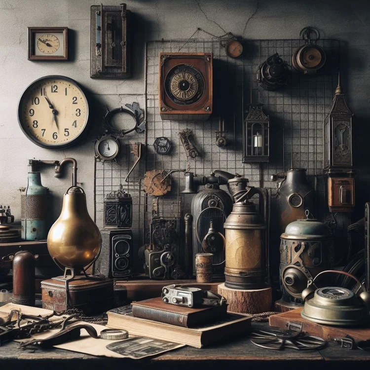 Upcycling Ideas and Projects for Industrial Decor on a Budget! - Repurposed Industrial Decor In Artistic Apartment