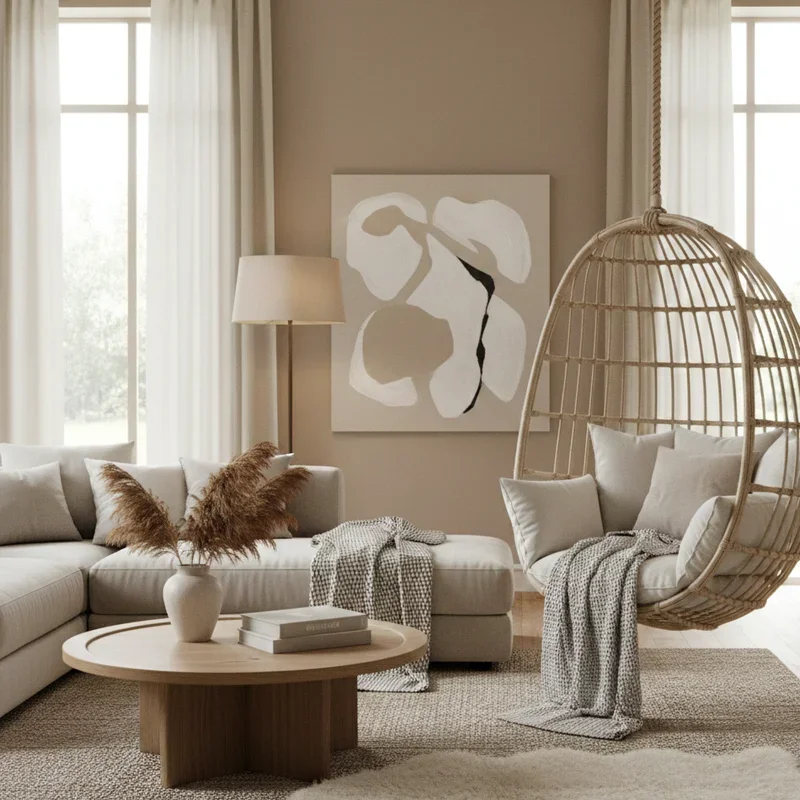 Egg Chair Living Room Ideas