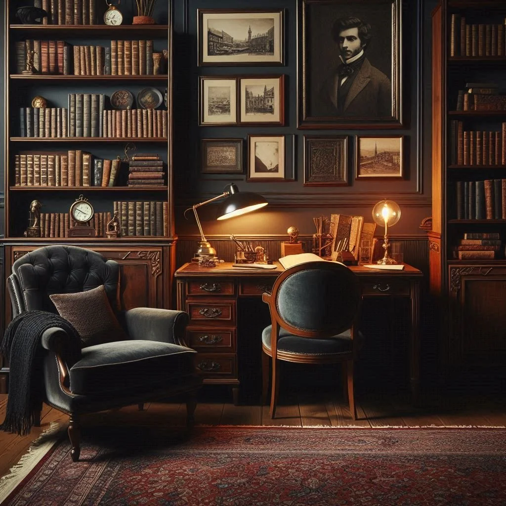 Dark Academia Room
