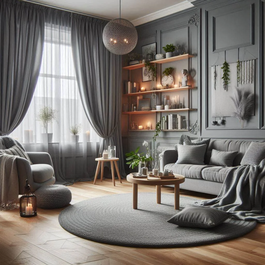 15 Cosy Grey Living Room Ideas for a Warm Ambience