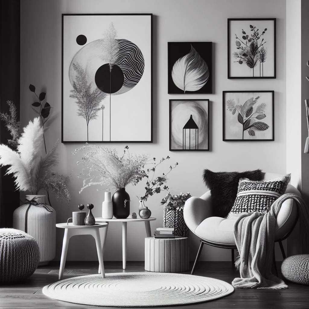 15 Chic Black and White Home Decor Ideas for Elegance