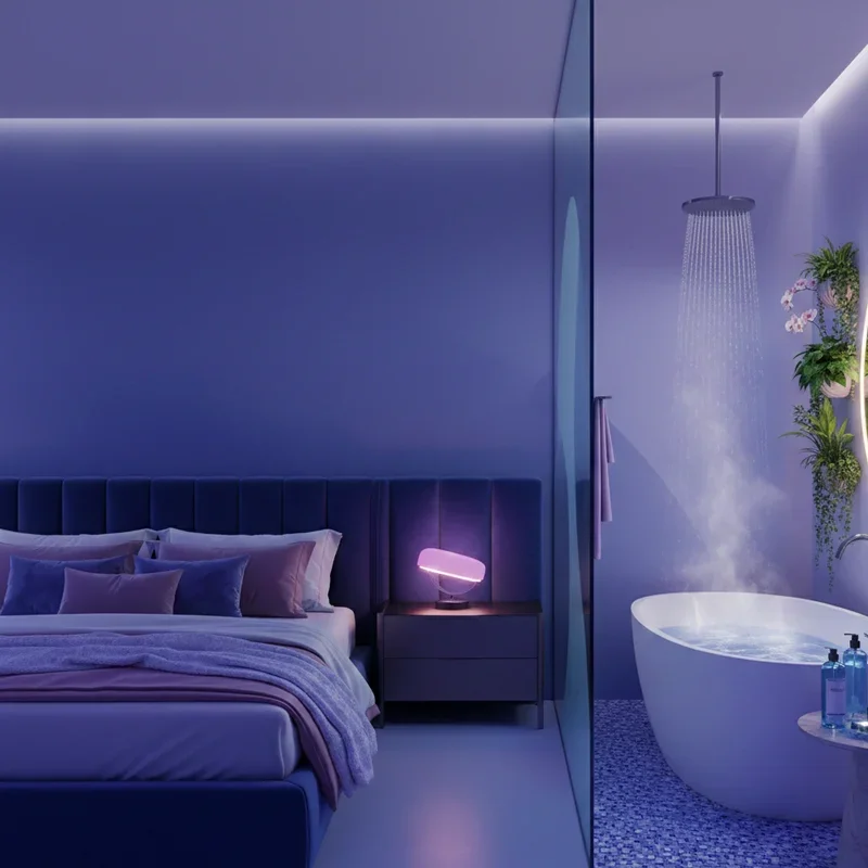 Blue and Purple Room Ideas