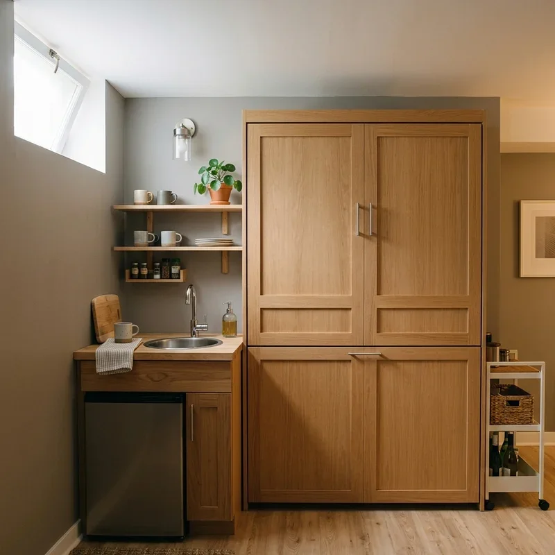 Basement Kitchenette Ideas