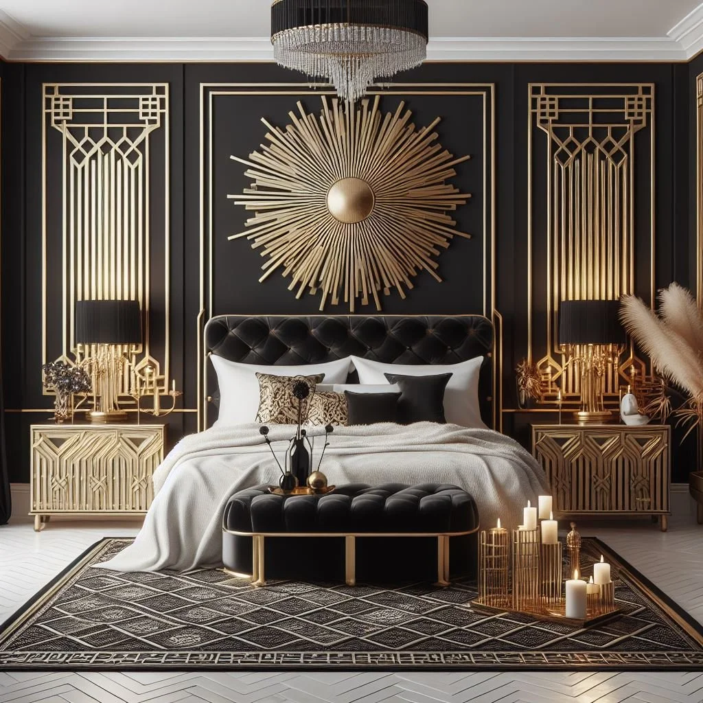 15 Stunning Black and Gold Bedroom Ideas for Luxurious Spaces