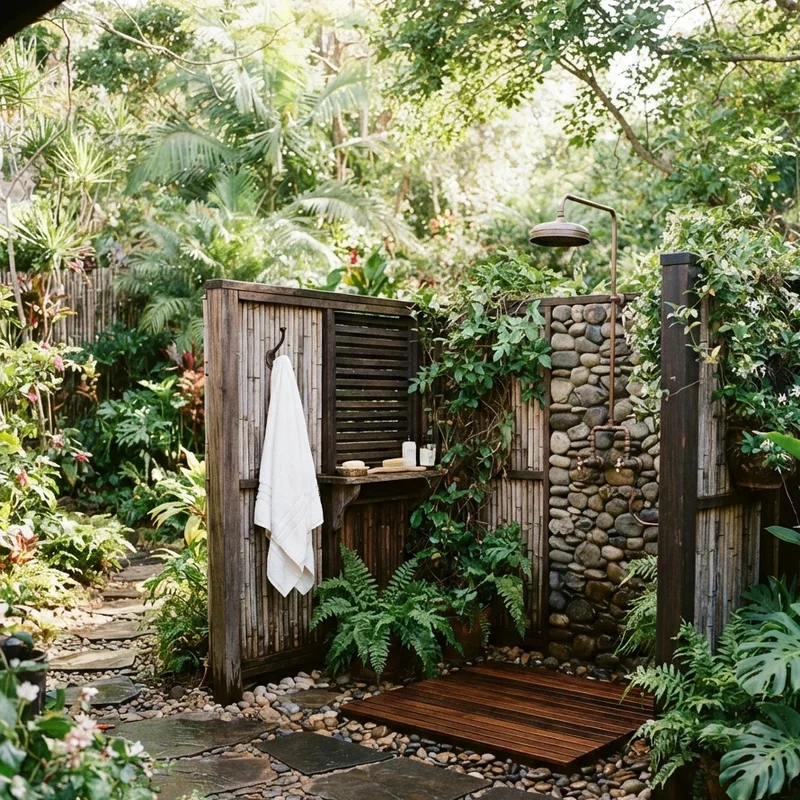 Outside Bathroom Ideas