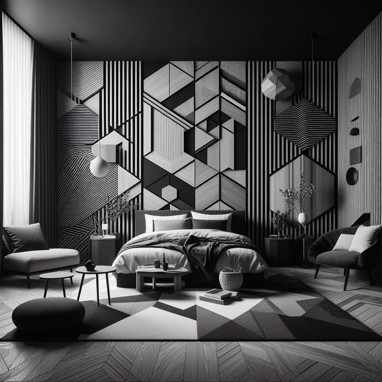 15 Chic Black and White Bedroom Ideas for Contrast