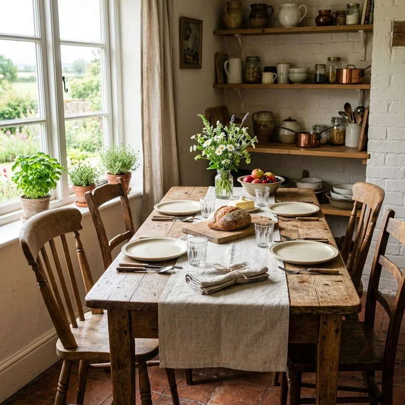 Farmhouse Kitchen Table Ideas