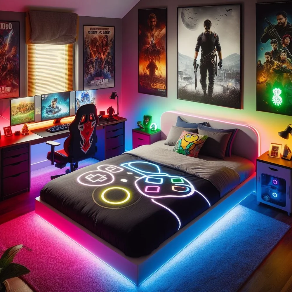 15 Epic Gaming Bedroom Ideas for Ultimate Fun