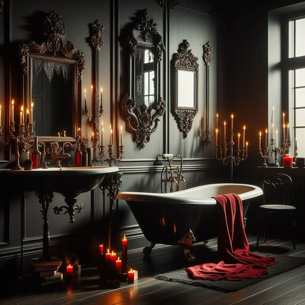 15 Captivating Gothic Bathroom Ideas for Dark Elegance