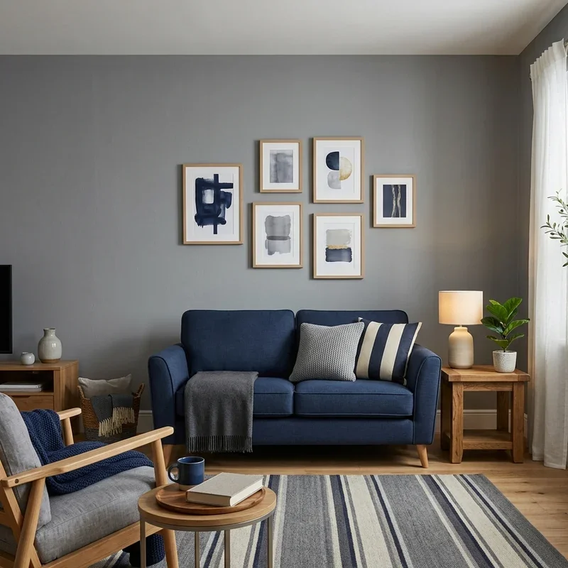 Gray Wall Living Room Ideas
