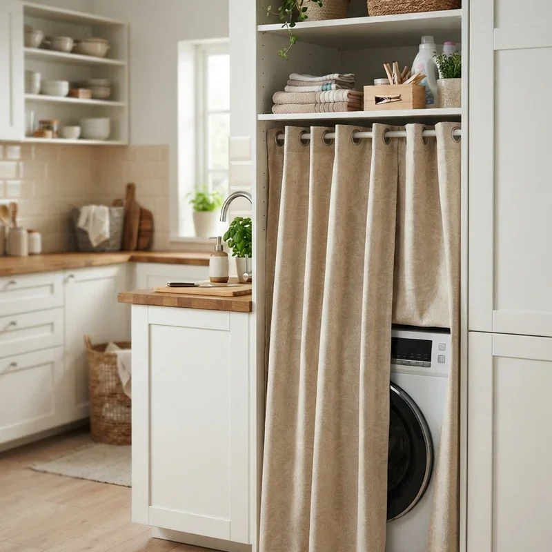 Washing Machine in Kitchen Ideas