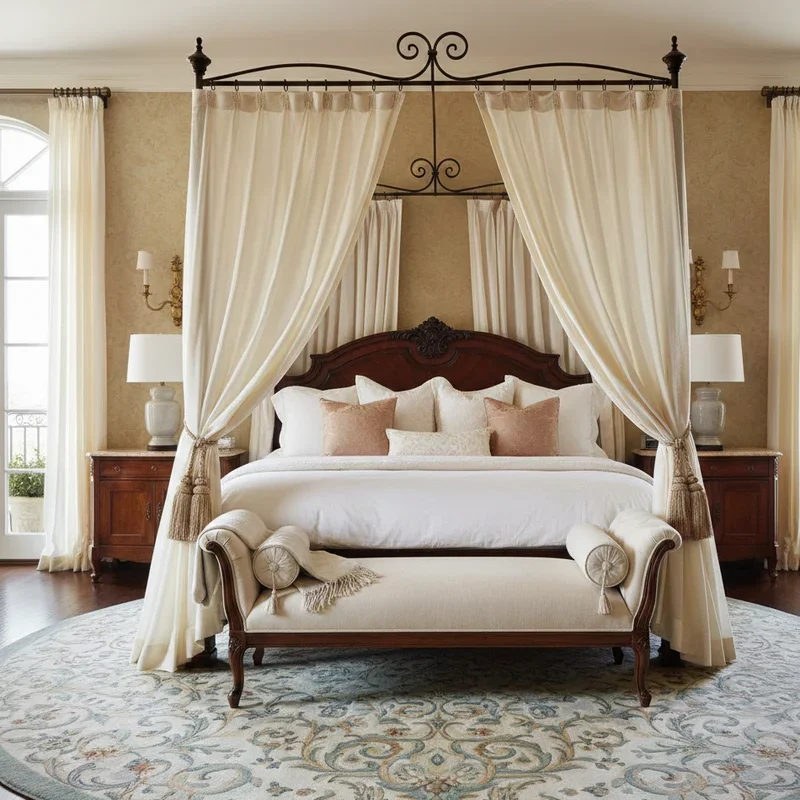 Romantic King Size Bedroom Ideas