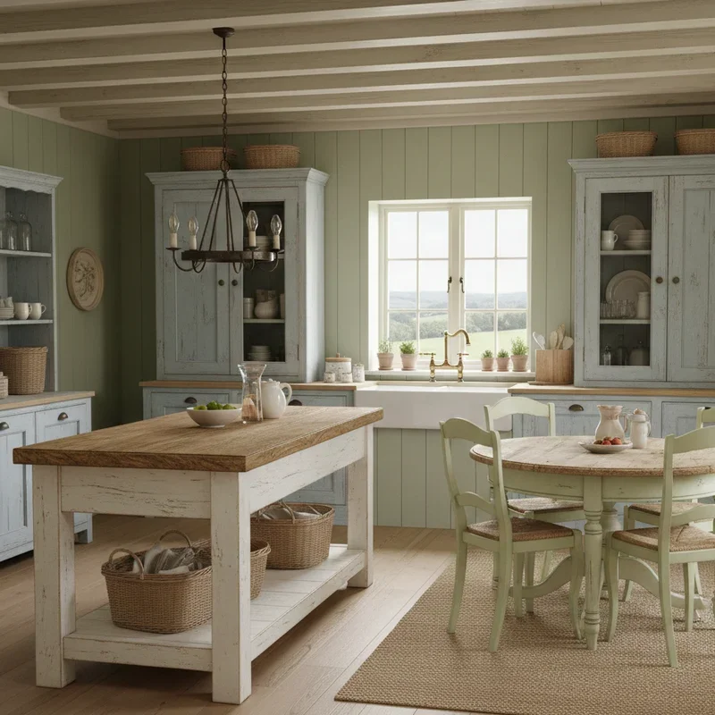 Country Kitchen Ideas on a Budget