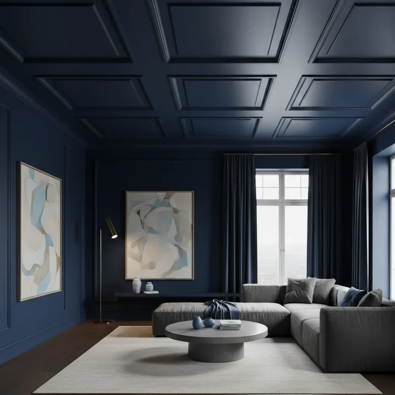 Navy Blue Room Ideas
