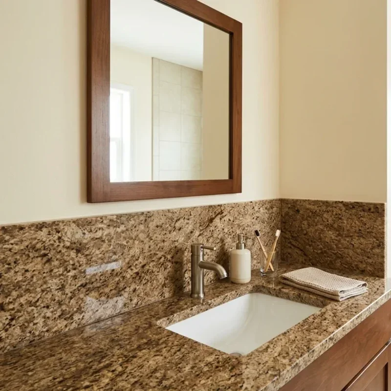Brown Granite Bathroom Ideas