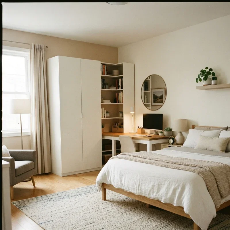 Rectangle Bedroom Layout Ideas
