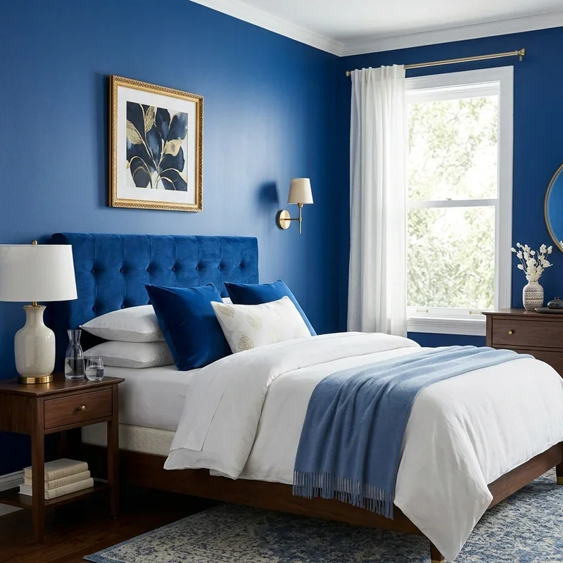 Royal Blue Room Ideas