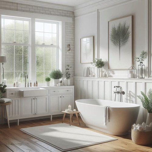 15 White Modern Farmhouse Bathroom Ideas for Timeless Style
