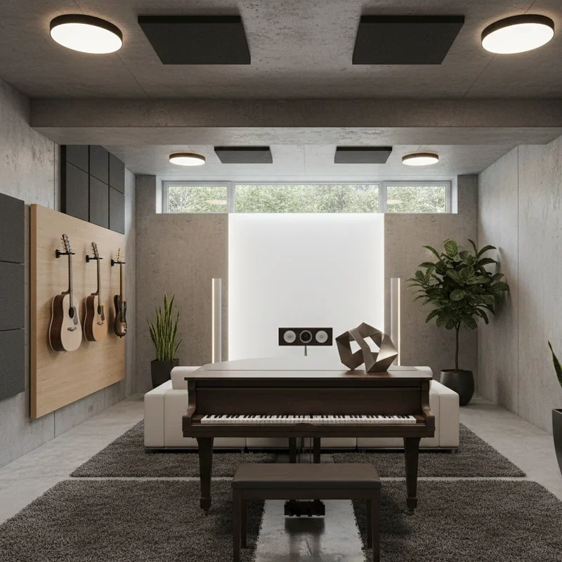 Basement Music Room Ideas
