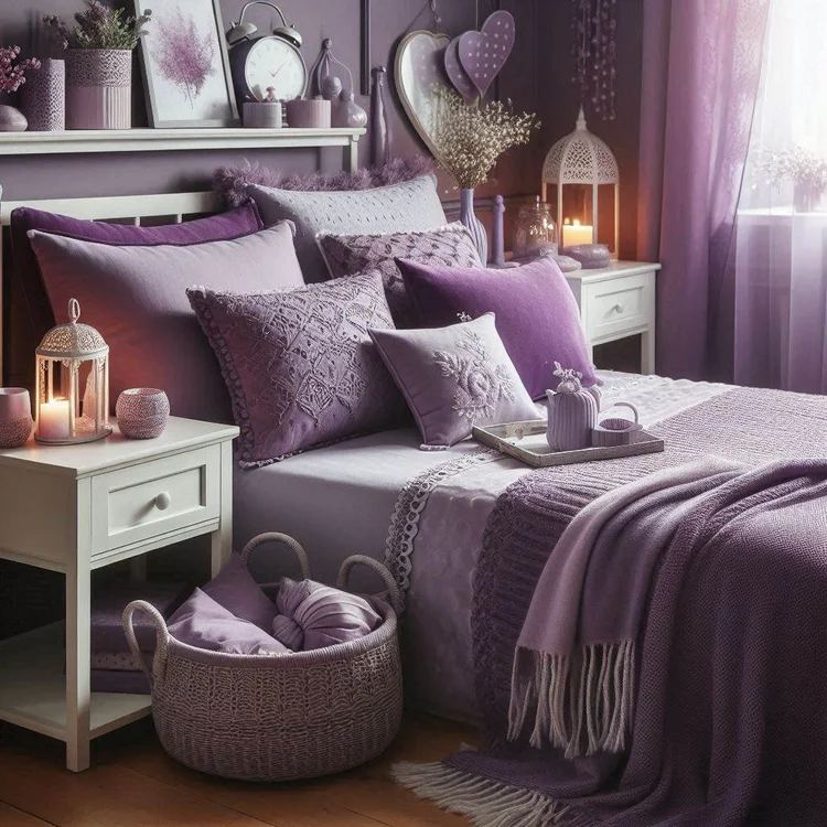 15 Dreamy Purple Bedroom Ideas for a Regal Look