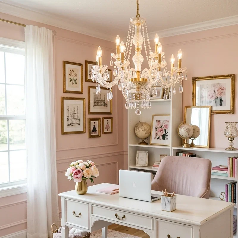 Girly Home Office Ideas
