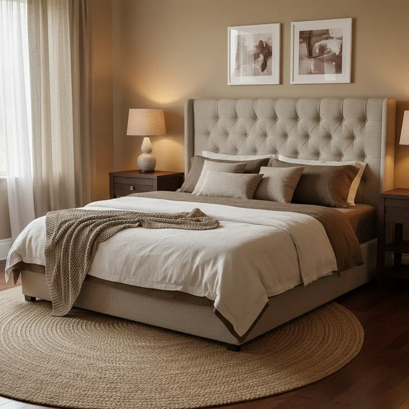 Beige and Brown Bedroom Ideas