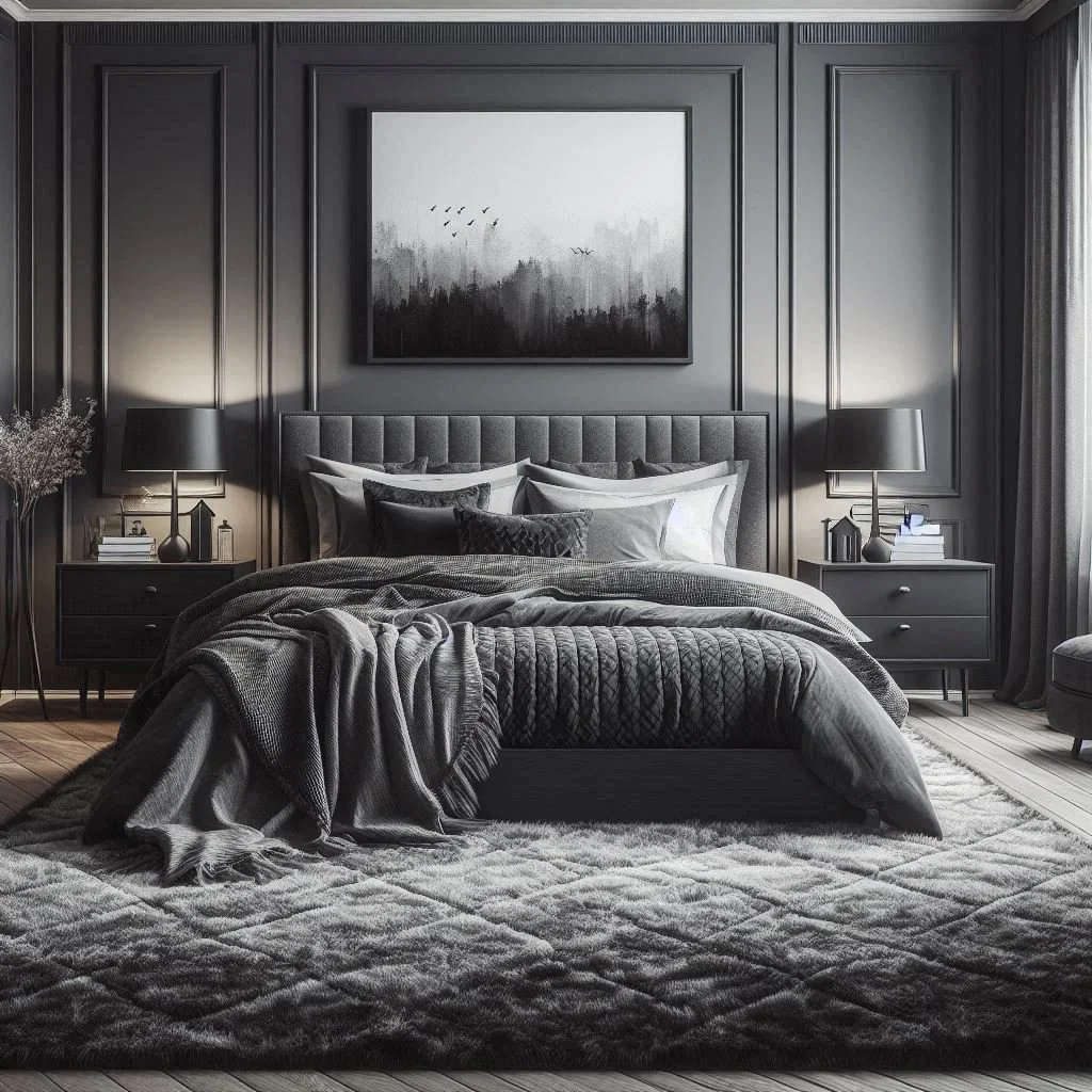 15 Sleek Black and Grey Bedroom Ideas for Elegance