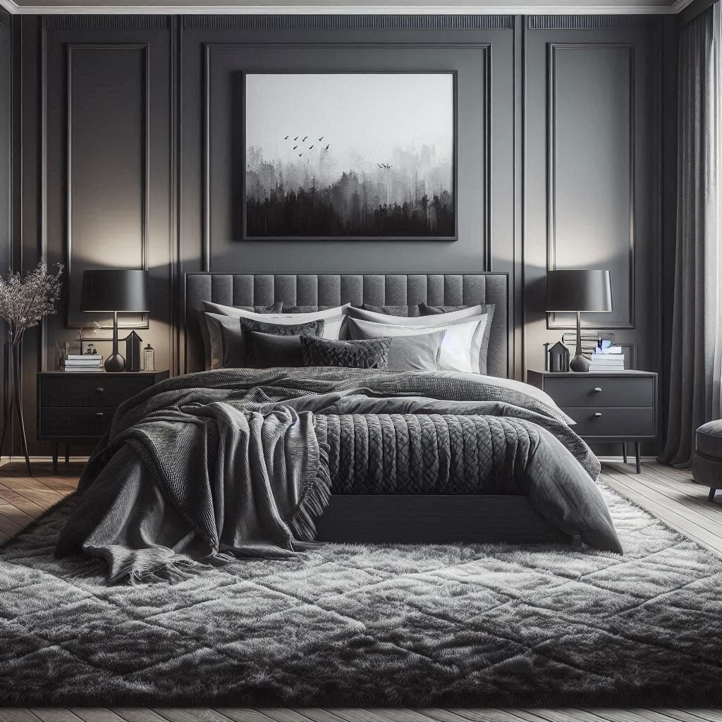 15 Sleek Black and Grey Bedroom Ideas for Elegance