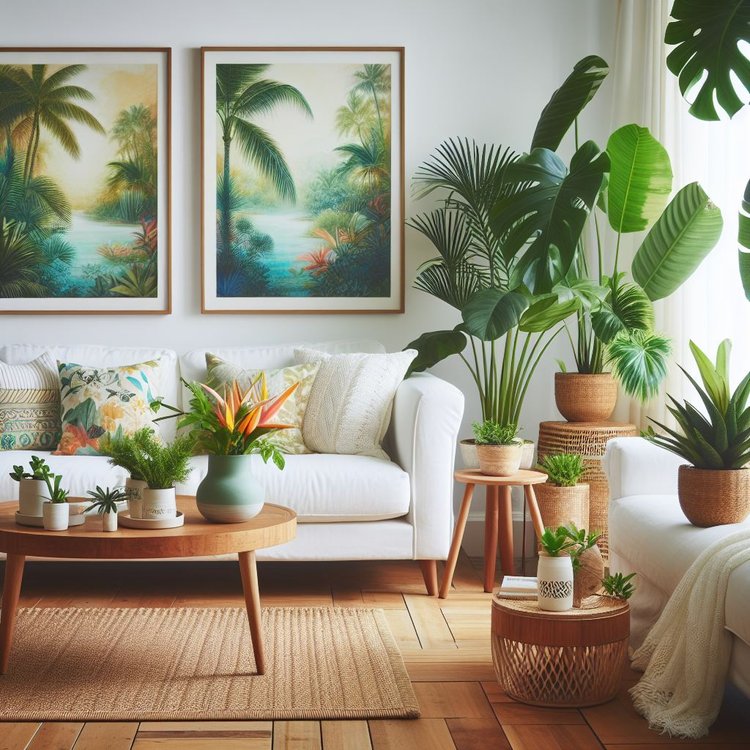 Tropical decor 2024