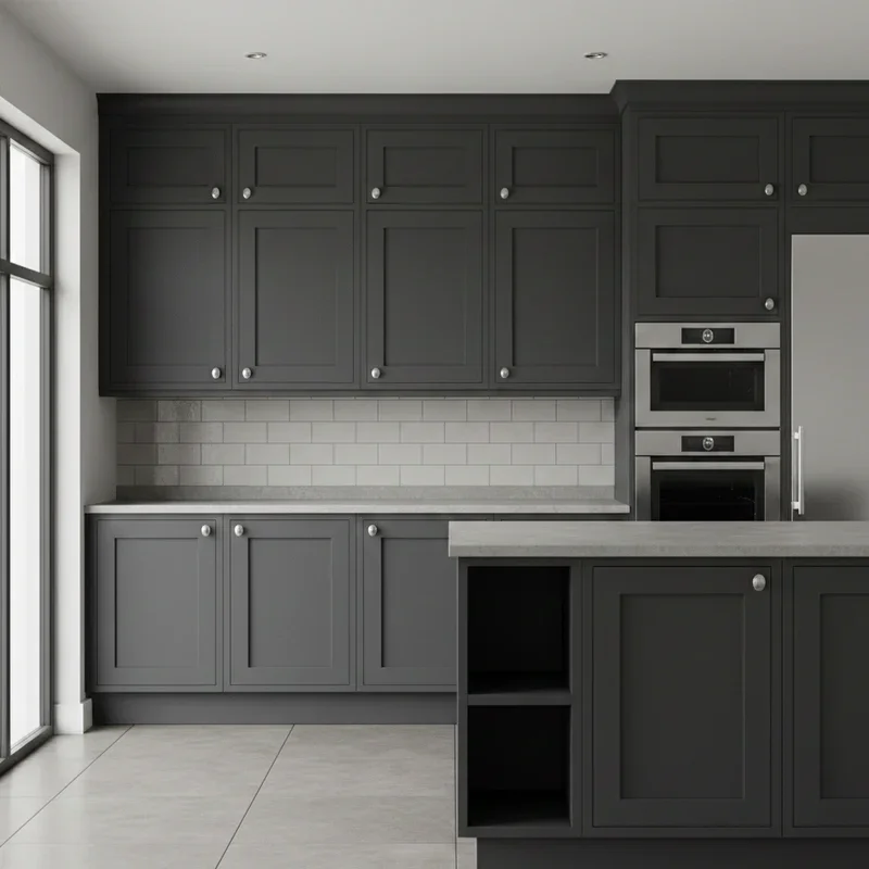 Dark Grey Kitchen Cabinets Ideas