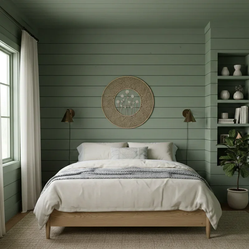 Shiplap Ideas for Bedroom
