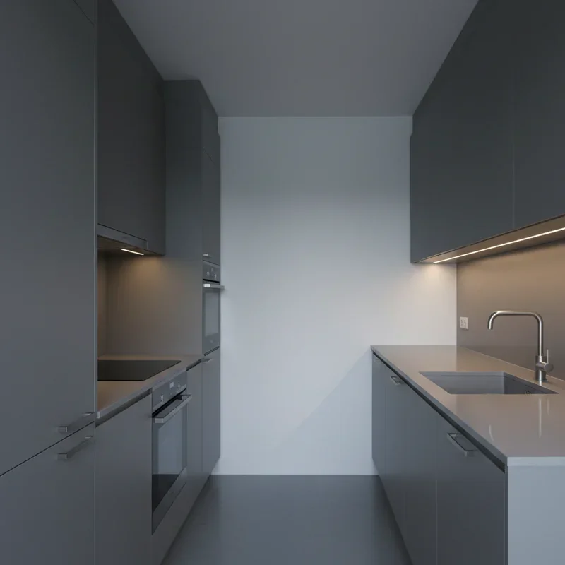 Small Grey Kitchen Ideas