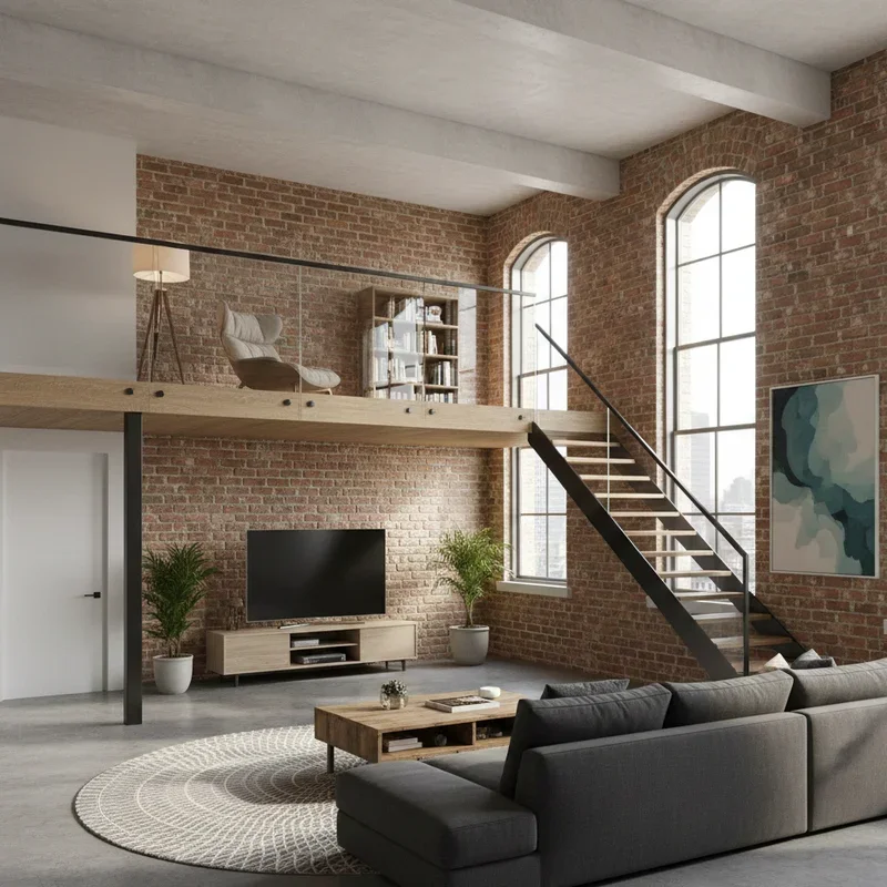 Loft Living Room Ideas