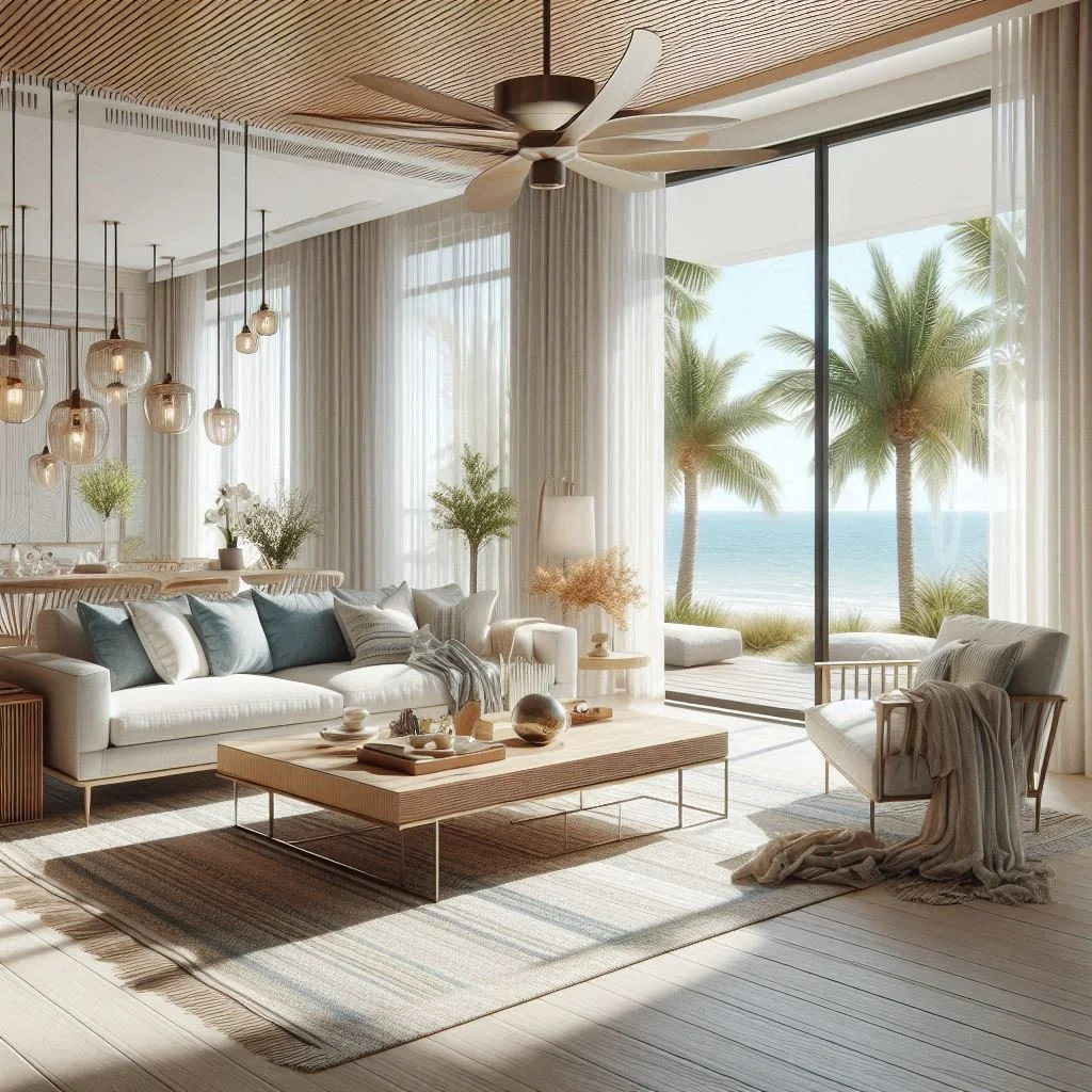 15 Beach Modern Coastal Living Room Ideas