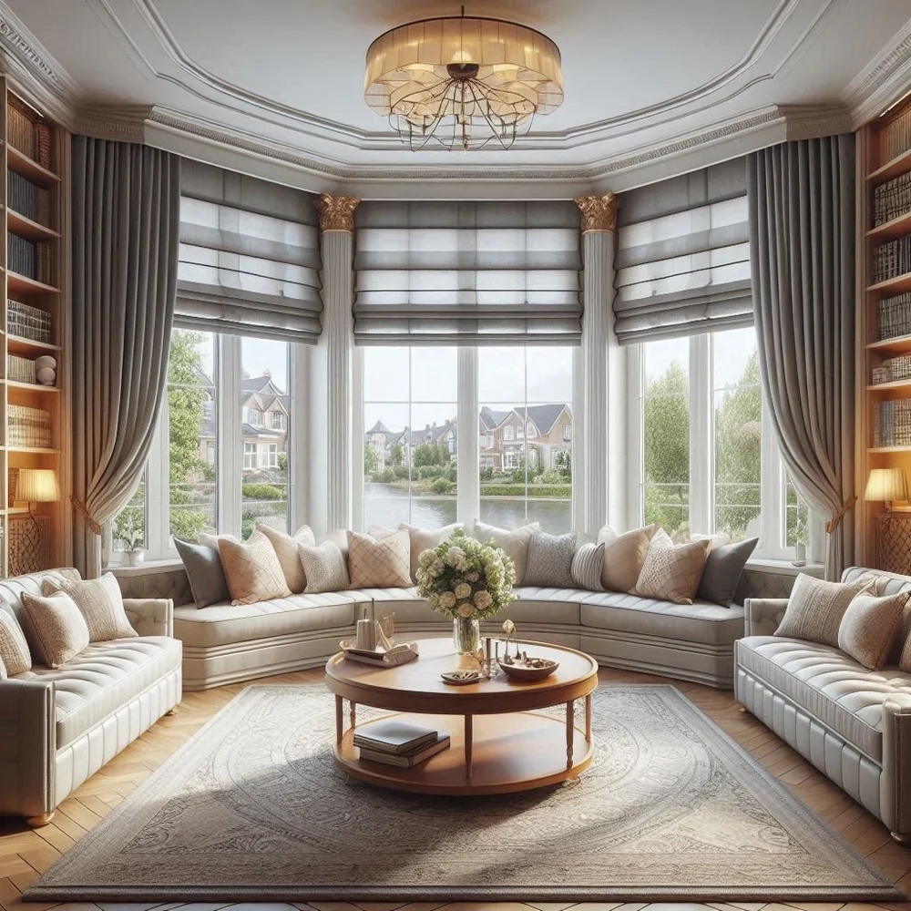 15 Bay Window Treatment Ideas for a Stylish Look