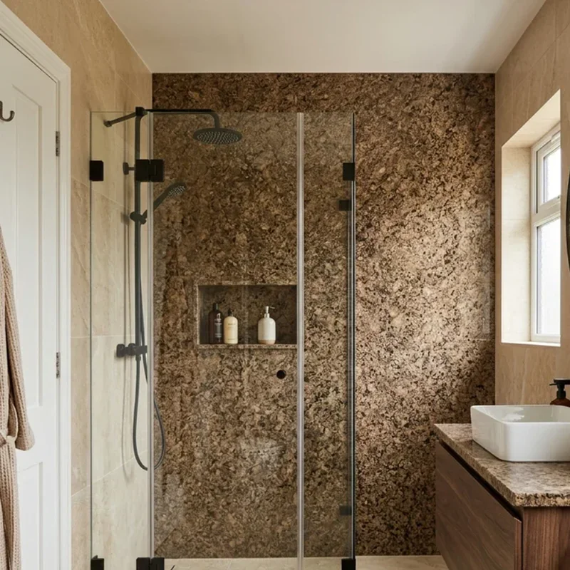 Brown Granite Bathroom Ideas