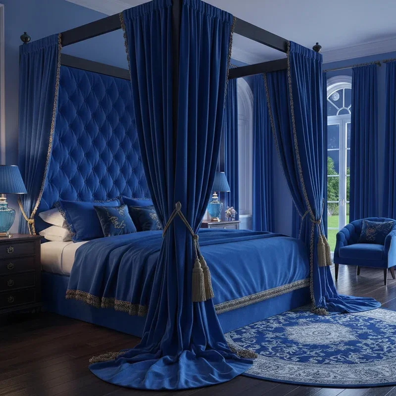 Royal Blue Bedroom Ideas