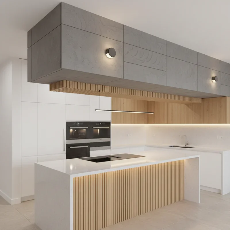 Modern Kitchen Bulkhead Ideas